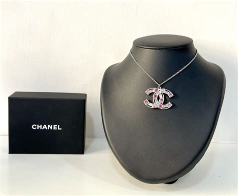 collana chanel doppia c|chanel collane usate.